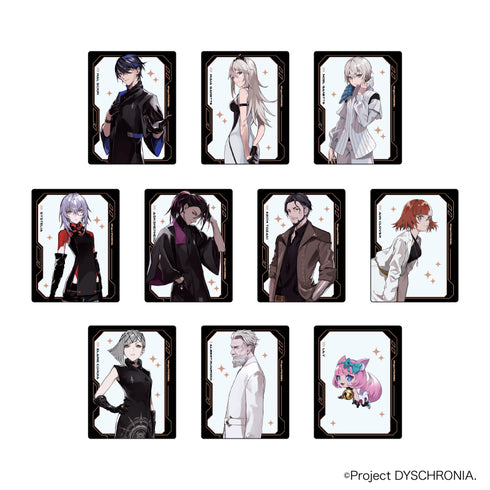 『DYSCHRONIA:Chronos Alternate』アクリルカード 01/BOX (全10種)(公式イラスト)